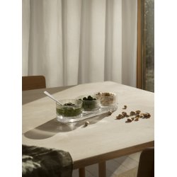 Stelton Pilastro cocktail shaker, Pilastro long drikkeglas 12 stk. og Pilastro tapass�t