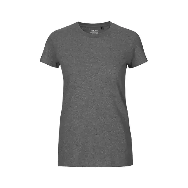 Neutral Dame Fit T-shirt Dark heather melange 08 S
