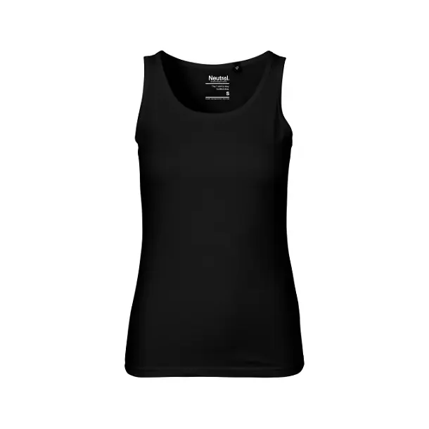 Neutral tank top dame XL Sort