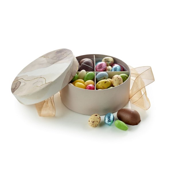 Boncoca Rund Hatte�ske Brun Marmor, Familie�ske, 400 g