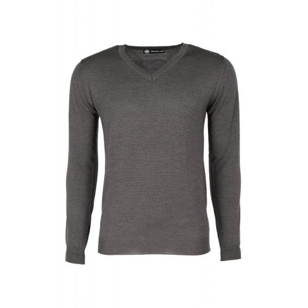 Shona Male V neck Pullover Extrafine Merino blend 