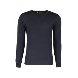 Shona Male V neck Pullover Extrafine Merino blend 