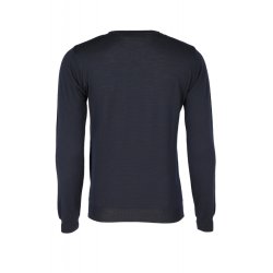 Shona Male V neck Pullover Extrafine Merino blend 