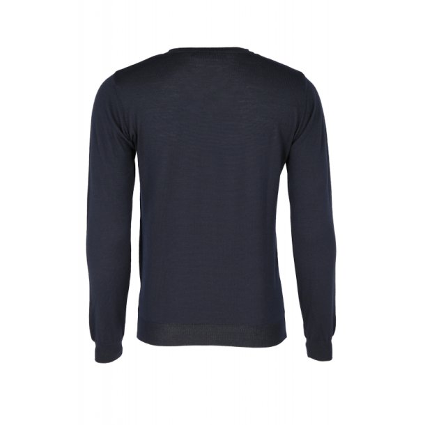 Shona Male V neck Pullover Extrafine Merino blend 