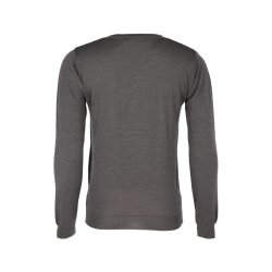 Shona Male V neck Pullover Extrafine Merino blend 