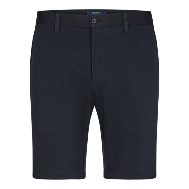 SUNWILL Extreme Flexibility Shorts i Slim Fit 52 M&oslash;rkebl&aring;