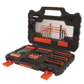 Black + Decker Bor- og Bitss�t 76 dele