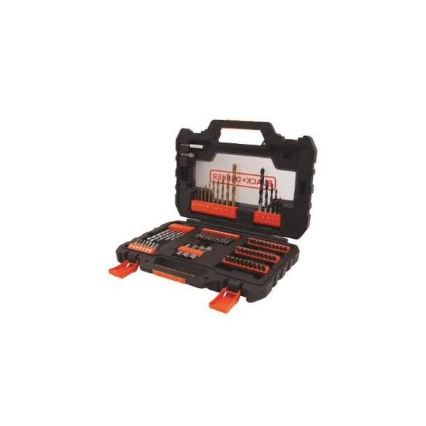 Black + Decker Bor- og Bitss�t 76 dele