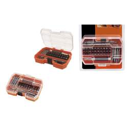 Black &amp; Decker Afstandsmler 30M og Bits- og pilotbors st 45 dele