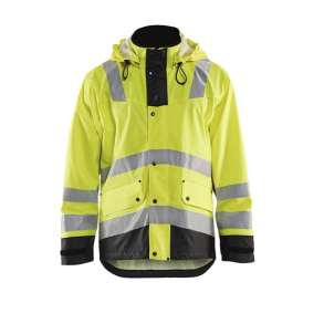 HIGH VIS REGNJAKKE LEVEL 2