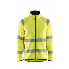 HIGH VIS STRIKKET JAKKE