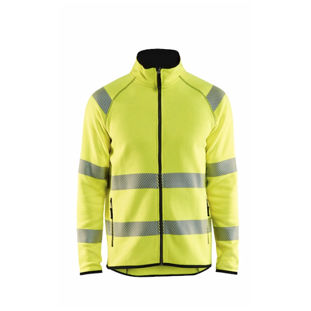 HIGH VIS STRIKKET JAKKE