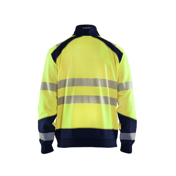 Bl�kl�der HIGH VIS SWEATSHIRT FULL ZIP