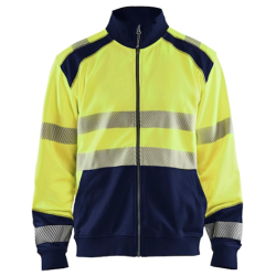 Blklder HIGH VIS SWEATSHIRT FULL ZIP
