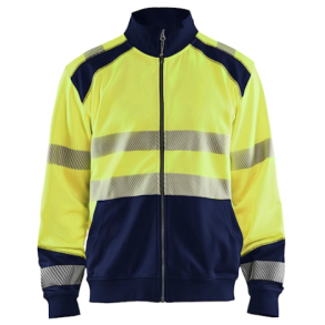 Blklder HIGH VIS SWEATSHIRT FULL ZIP