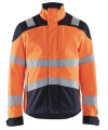 XS,High Vis orange/navy