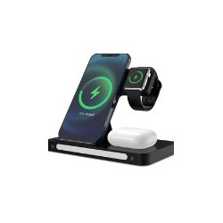 Funnordic HWS foldbar trdls oplader 3-I-1 + natlampe + Gavekort 400,-