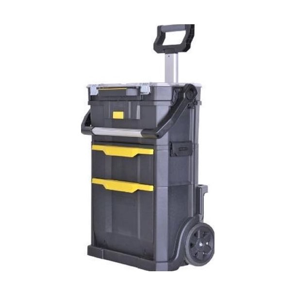 Black &amp; Decker V�rkstedsvogn, v�rkt�jskasse samt organiser