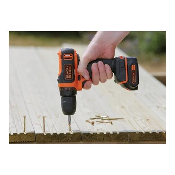 Black &amp; Decker 10,8V boremaskine