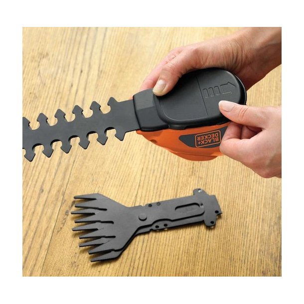 Black &amp; Decker kombi busk- /gr�ssaks 7.2V