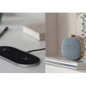 SACKit chargeit dual oplader  + hjtaler