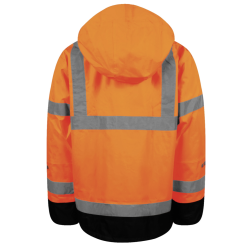 Lyngse Rainwear NDBAR HI-VIS REGNJAKKE I ROBUST OG SLIDSTRK HNDVRKER KVALITET