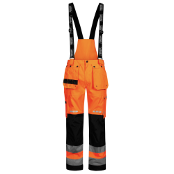 Lyngse Rainwear NDBARE HI-VIS REGNBUKSER I ROBUST OG SLIDSTRK HNDVRKER KVALITET