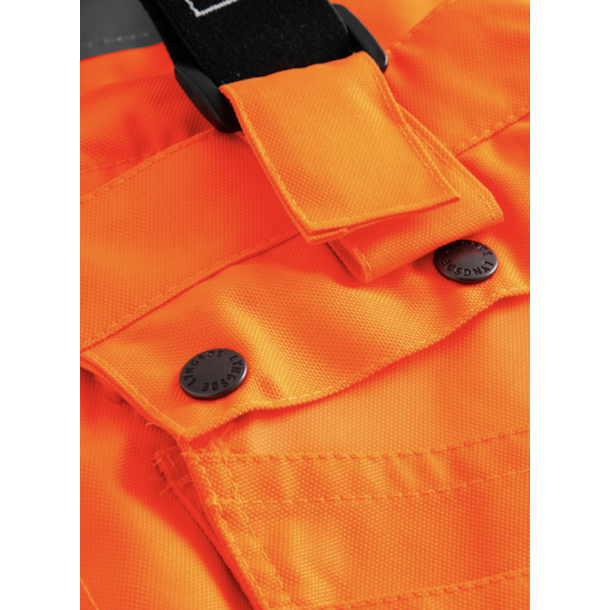 Lyngs�e Rainwear �NDBARE HI-VIS REGNBUKSER I ROBUST OG SLIDST�RK H�NDV�RKER KVALITET