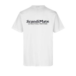 ID T-shirt hvid  m/logo 
