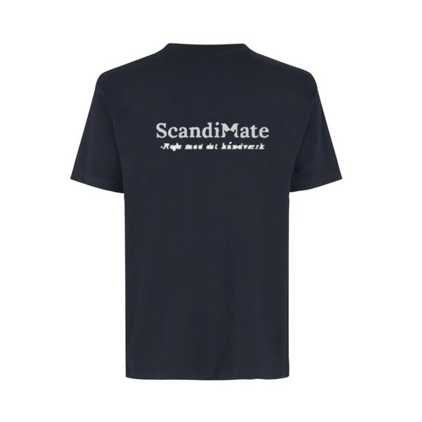 ID T-shirt navy m/ logo 
