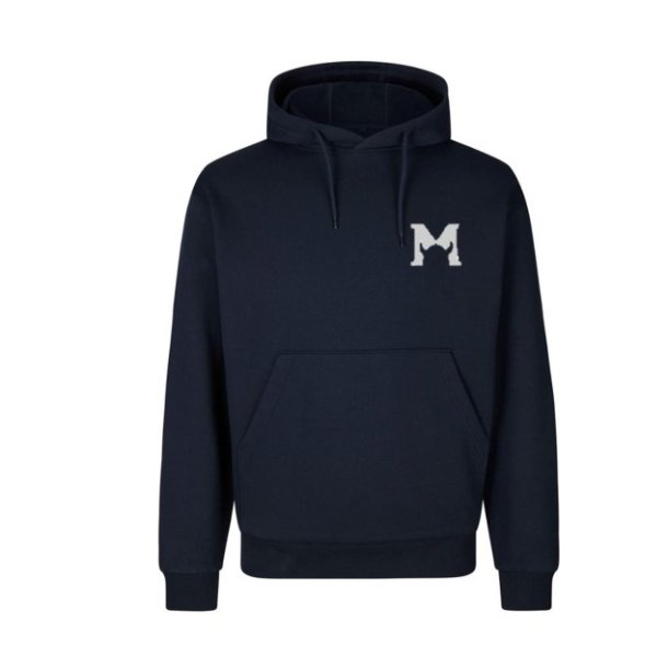 ID Soft hoodie navy m/k�ngurulomme unisex