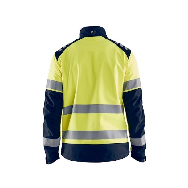 Bl�kl�der High Vis Softshell Jakke kl. 2