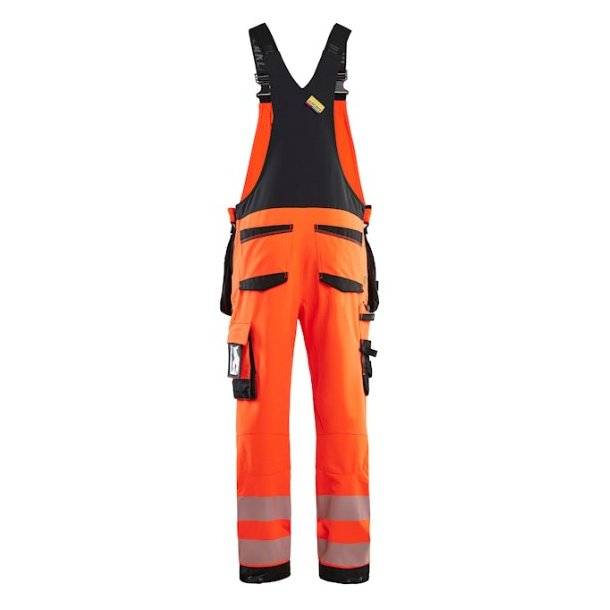 Bl�kl�der High Vis Overall 4-vejs stretch kl. 2