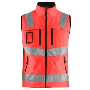 Blderklder High Vis Softshell Vest kl. 1 