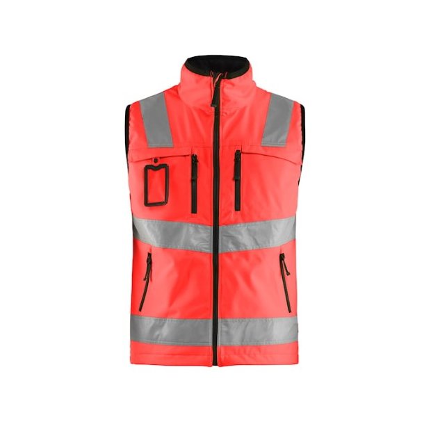Blderklder High Vis Softshell Vest kl. 1 