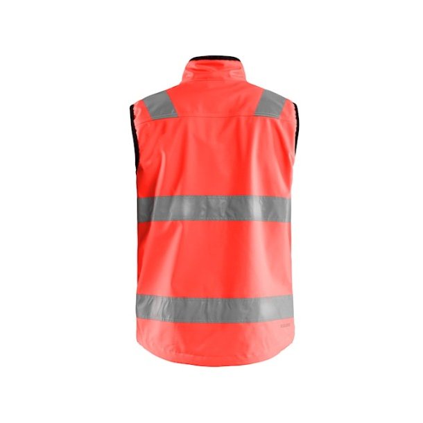 Bl�derkl�der High Vis Softshell Vest kl. 1 
