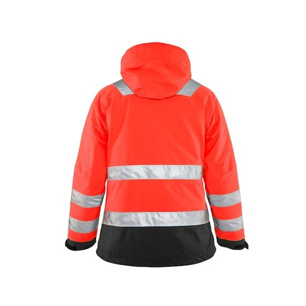 Bl�kl�der Dame High Vis Vinterjakke
