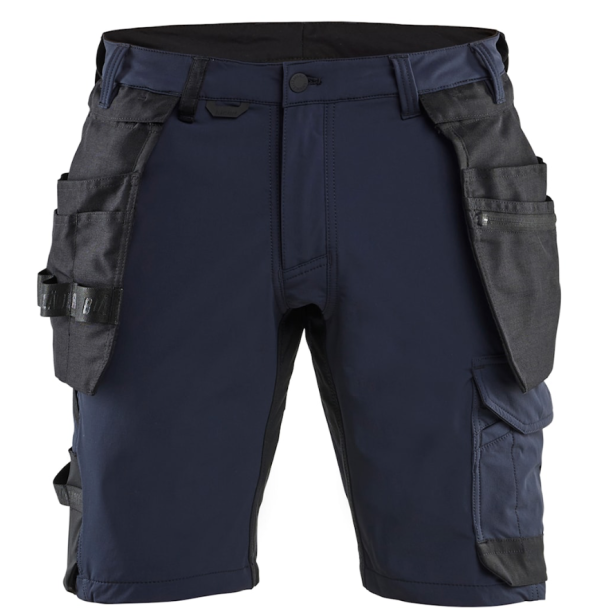 Bl�kl�der H�ndv�rker Shorts 4-vejs stretch