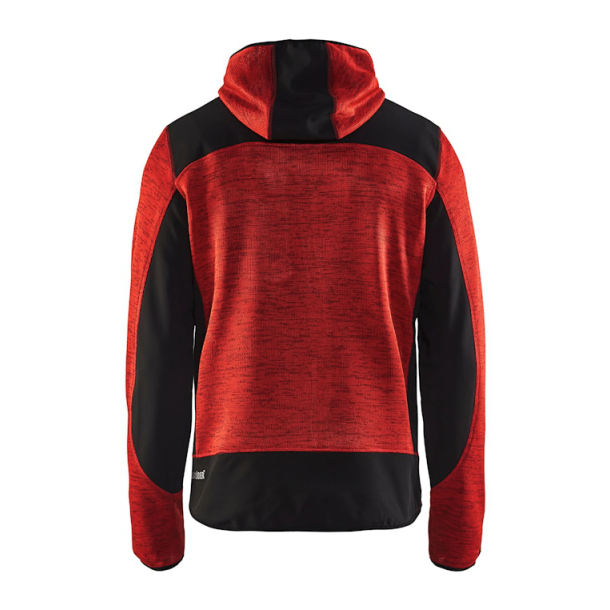 Bl�kl�der 4930 Strikket jakke med softshell