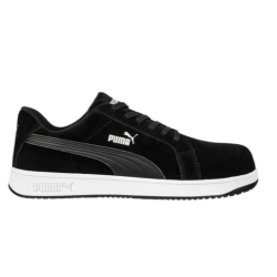PUMA ICONIC SUEDE BLACK LOW S1PL SIKKERHEDSSKO