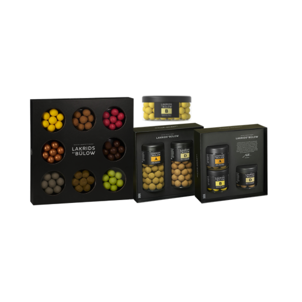 Lakrids by B�low GIFT BOX - A, B &amp; D SELECTION BOX, B - PASSION FRUIT  &amp; GIFT BOX - A &amp; D