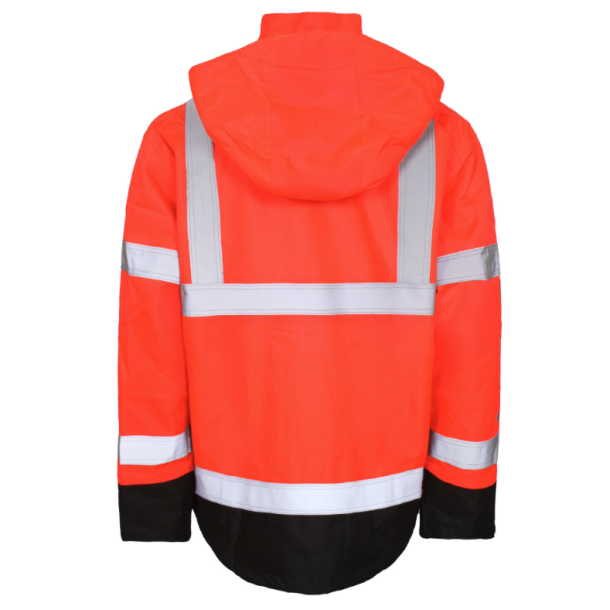 Lyngs�e �NDBAR HI-VIS SKALJAKKE I ROBUST OG SLIDST�RK H�NDV�RKER KVALITET