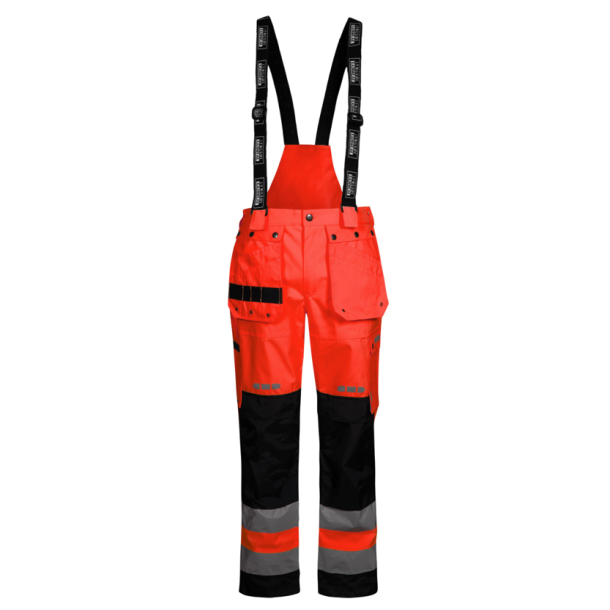 Lyngs�e �NDBARE HI-VIS SKALBUKSER I ROBUST OG SLIDST�RK H�NDV�RKER KVALITET