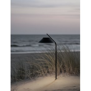 Stelton 2 stk. Vinkel LED solcellelampe, spyd black
