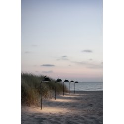 Stelton 2 stk. Vinkel LED solcellelampe, spyd black