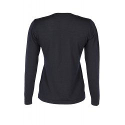Shona Female V neck Pullover Extrafine Merino blend