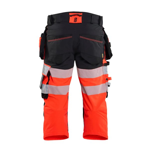 Bl�kl�der 1123 High Vis Knickers 4-vejs stretch