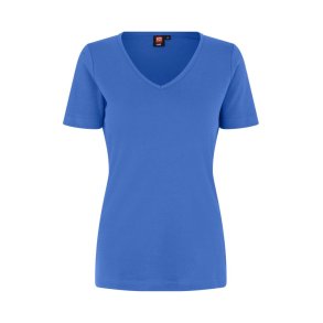 ID Interlock T-shirt | v-hals | dame 