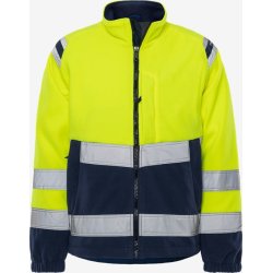 FRISTADS HI VIS VINDTT FLEECE JAKKE KL.3