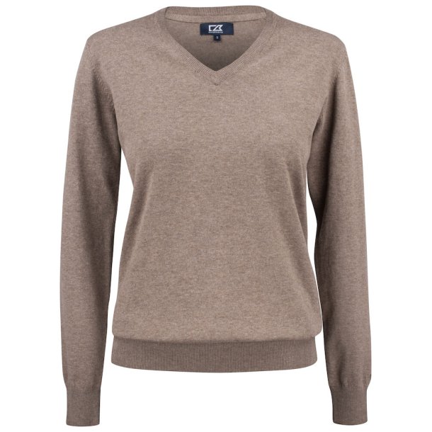 Oakville V-neck Ladies Nougat mel. 834 M